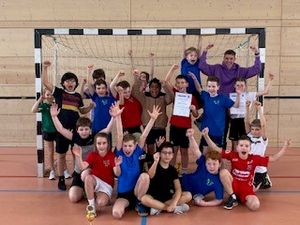 Erfolgreich beim Grundschul-Handballturnier